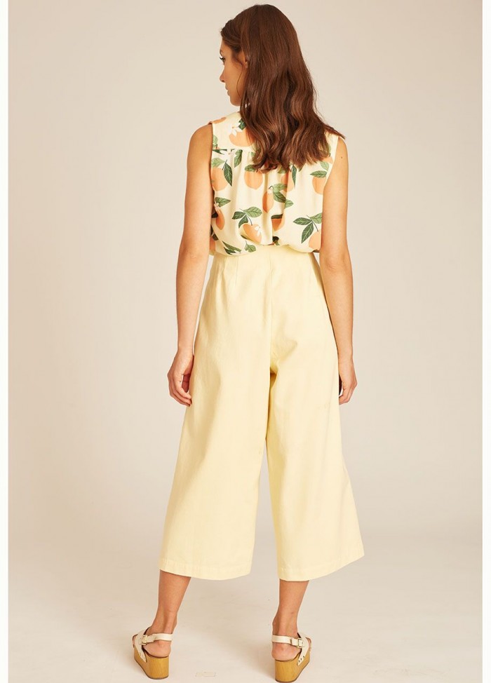 CANVAS CULOTTE YELLOW