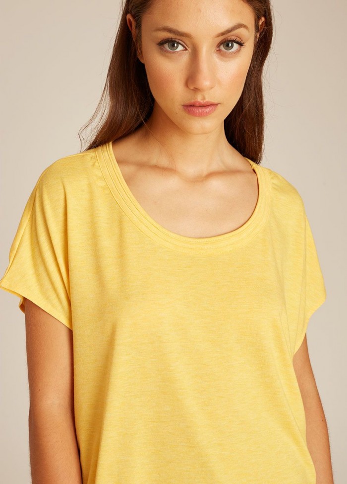 KNITTED BLOUSE YELLOW