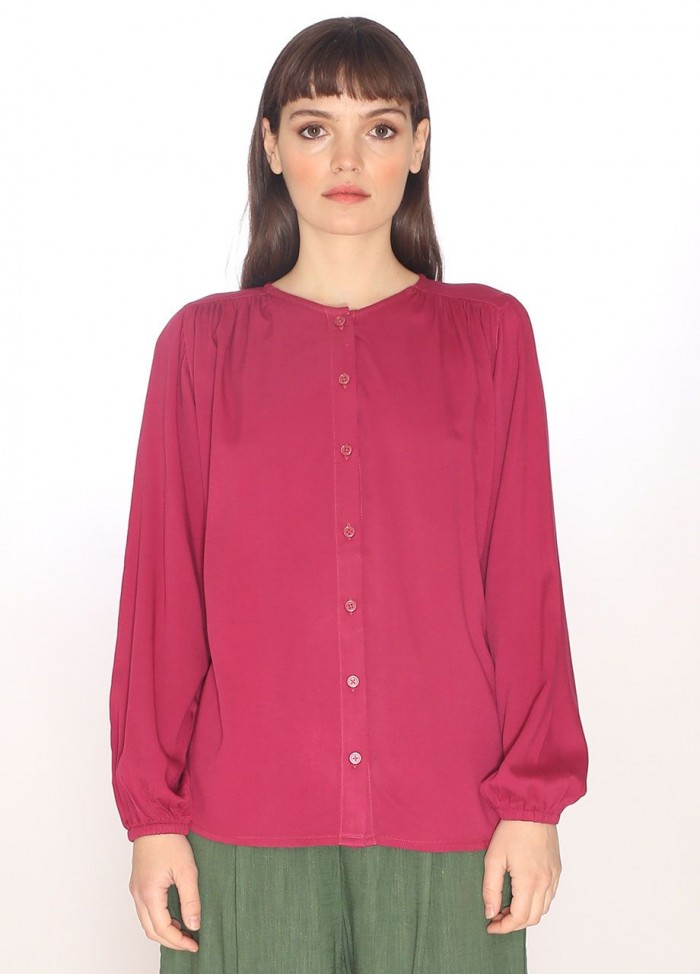 110180_CLEAN BLOUSE STRAWBERRY