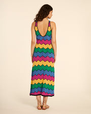 VESTIDO TIRANTAS ZIGZAG