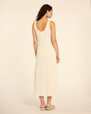 VESTIDO CANALE CUT OUT CREMA