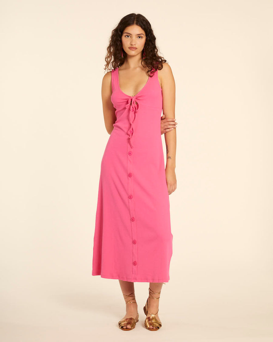 VESTIDO CANALE CUT OUT PINK