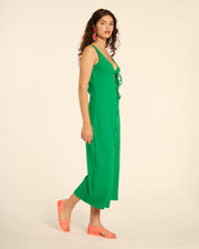 VESTIDO CANALE CUT OUT VERDE