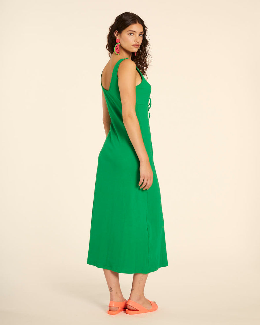 VESTIDO CANALE CUT OUT VERDE