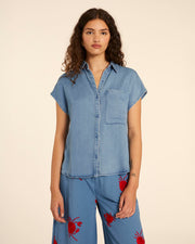 CAMISA DENIM SIN MANGAS