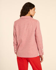 BLAZER RAYAS ROJA