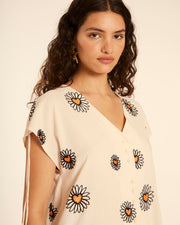 CAMISA BORDADO MARGARITA