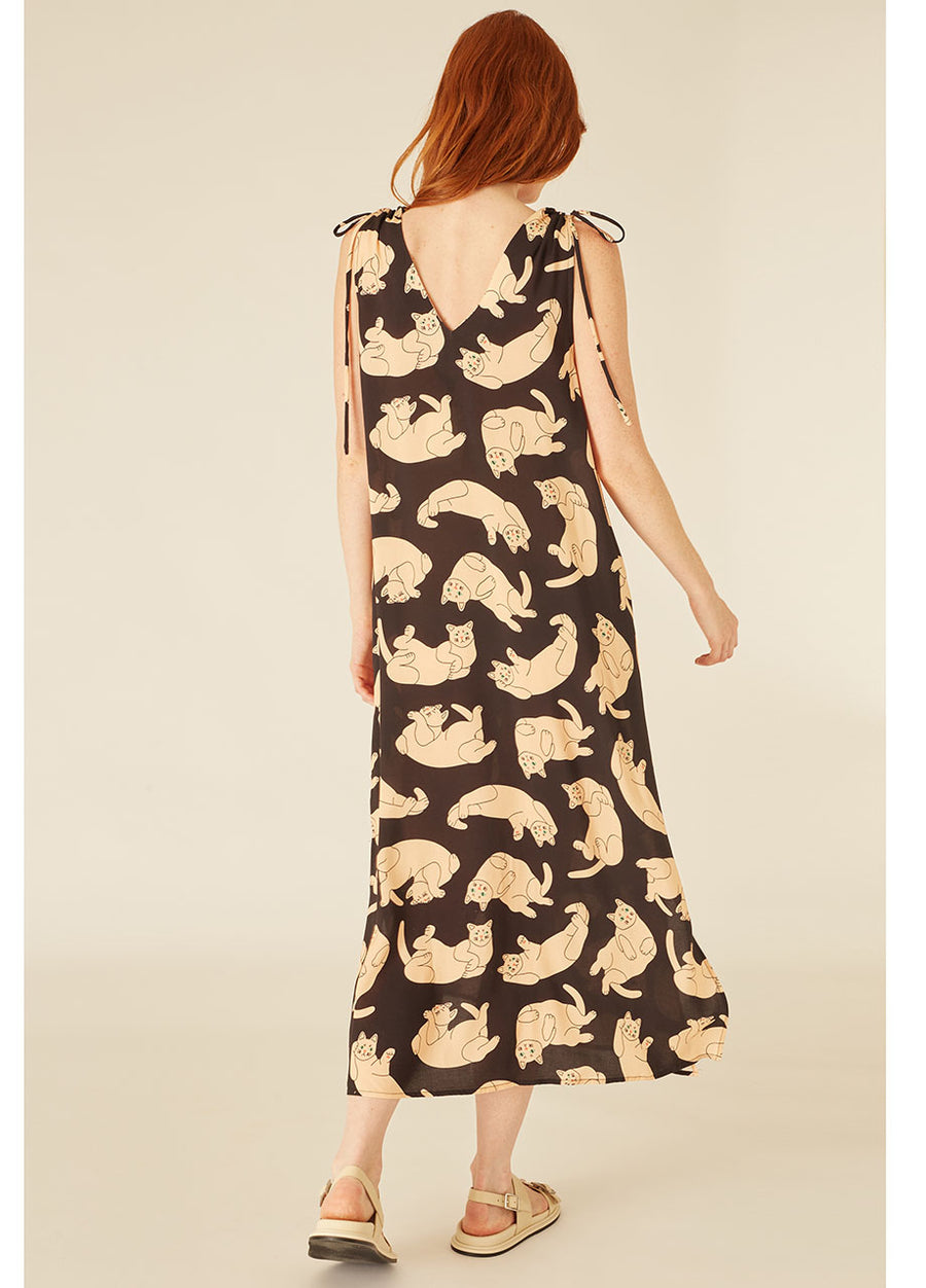 CATS LONG DRESS