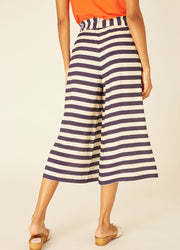 NAVY STRIPES CULOTTE