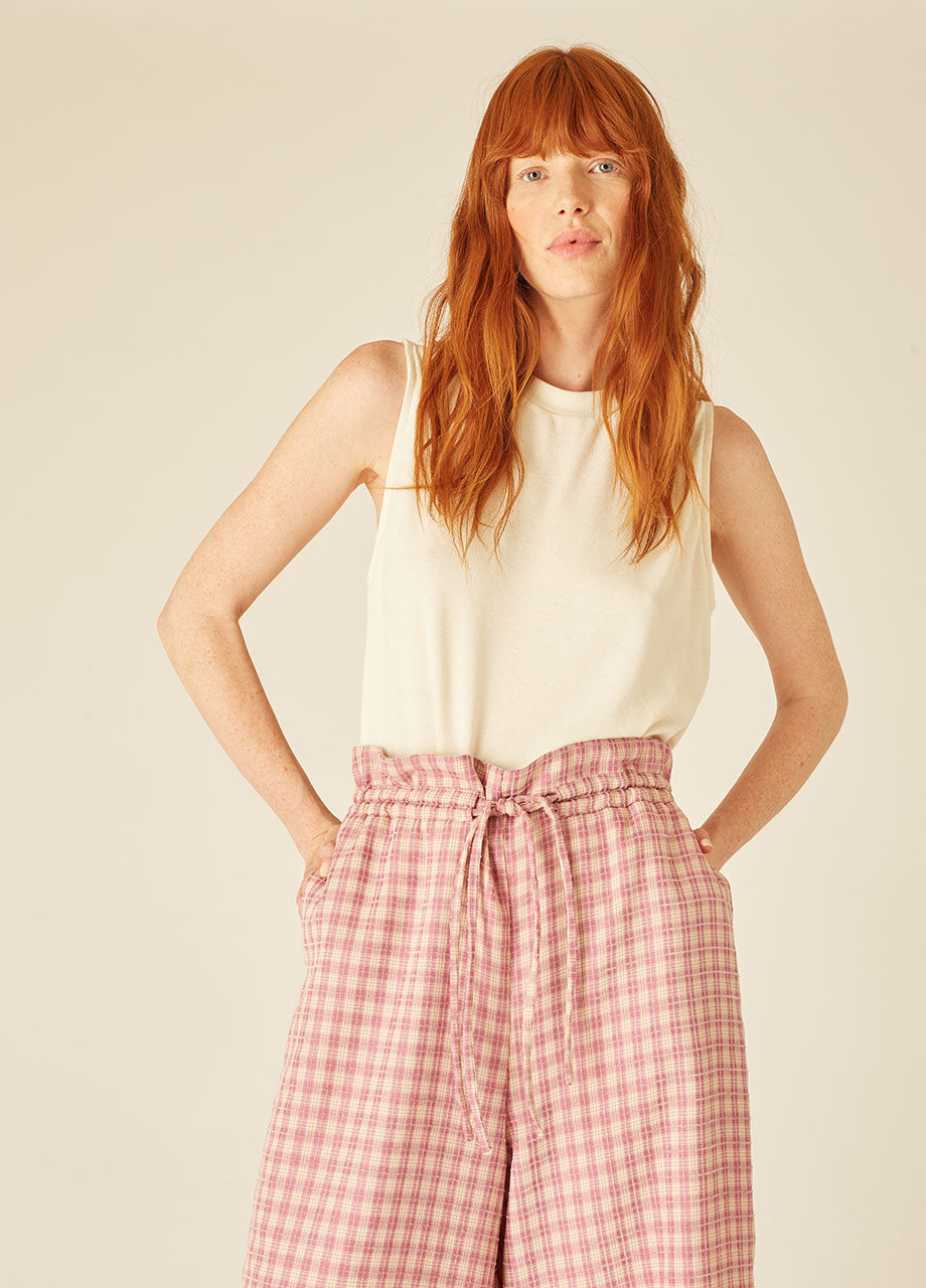 SQUARES CULOTTE LILAC