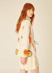 SUN PRINT RAINCOAT