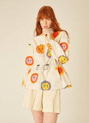 SUN PRINT RAINCOAT