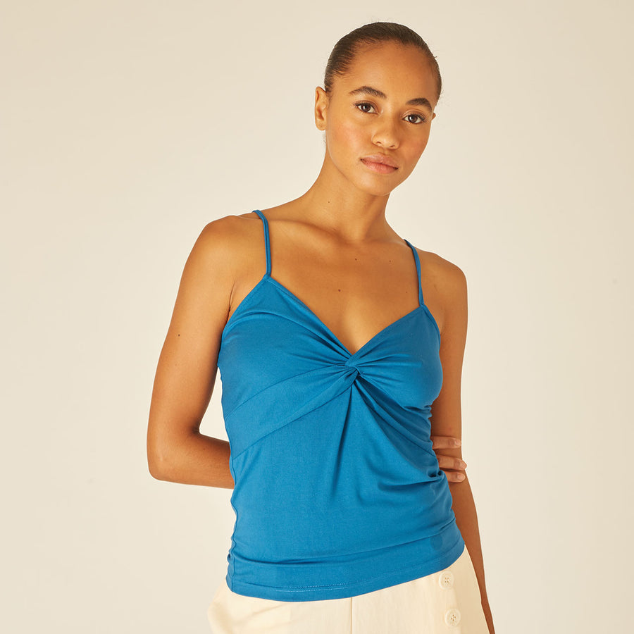 CINTURINO TOP BLU