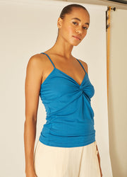 CINTURINO TOP BLU