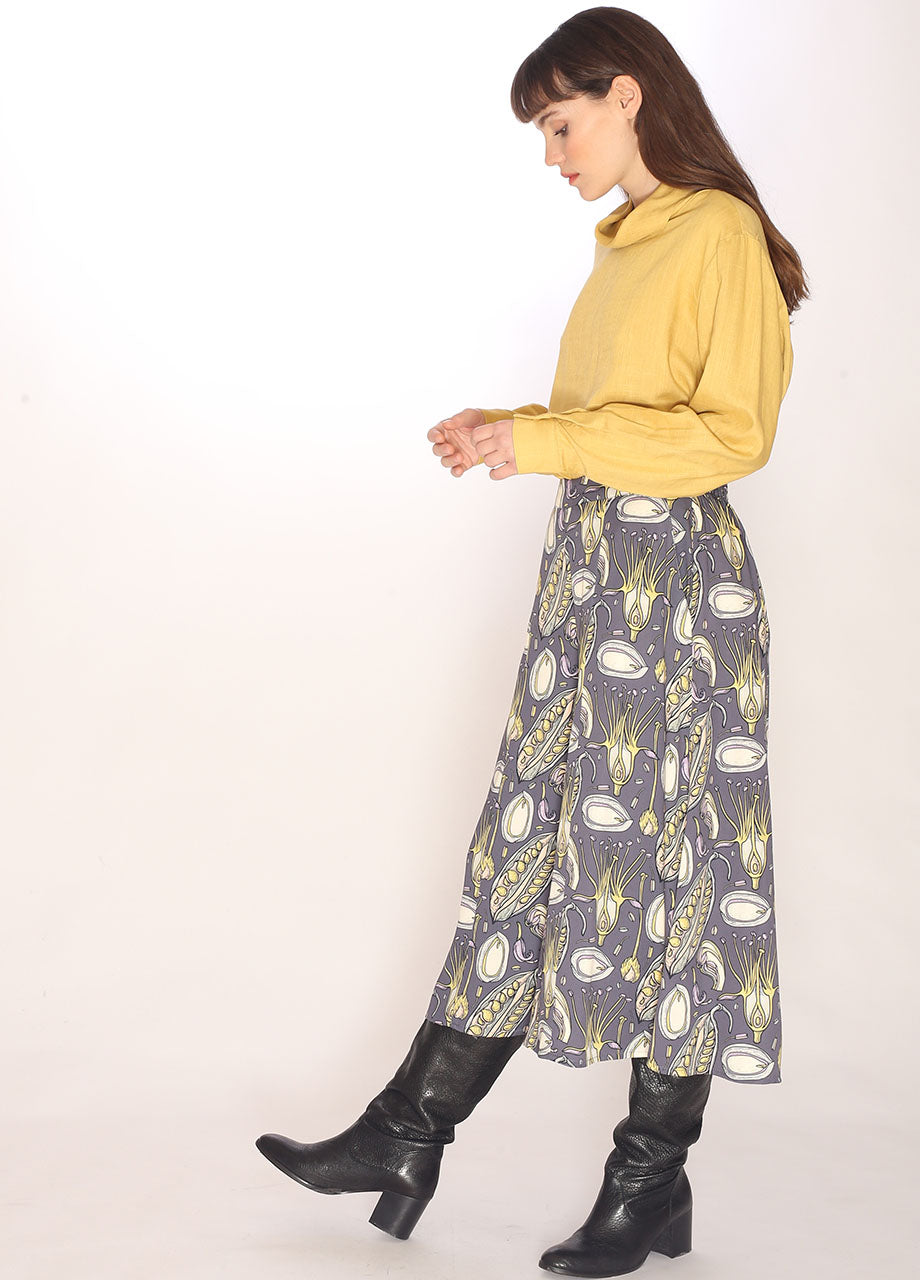 110134_SEEDS PRINT CULOTTE TROUSERS