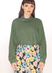 110154_FLORAL WIDE TROUSERS