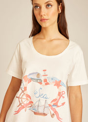 SAIL HEART TSHIRT