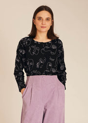 CORDUROY CULOTTE LILAC