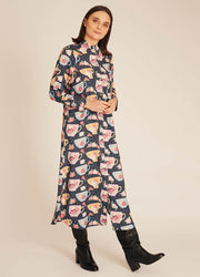 TEACUPS MIDI DRESS