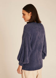 MAGLIONE PELATO BLU