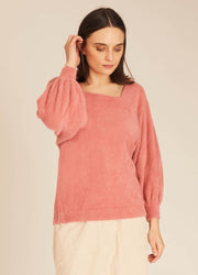 MAGLIA PELOSA ROSA