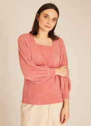 MAGLIA PELOSA ROSA