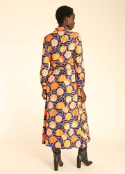 ORANGES LONG DRESS