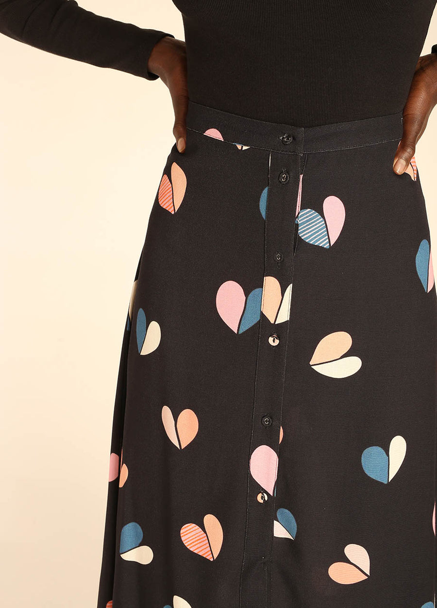 HEARTS SKIRT