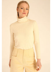 BEIGE CORDUROY CULOTTE