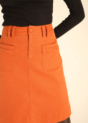 CANVAS SKIRT PEACH