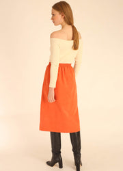 POCKETS SKIRT PEACH