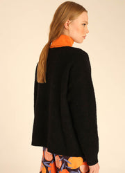 SWEATER FLUFFY BLACK