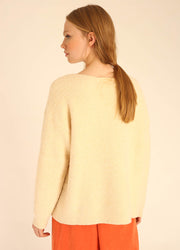 FLUFFY BEIGE SWEATER