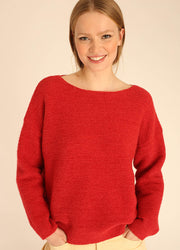 SWEATER FLUFFY CERISE