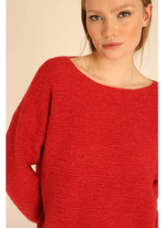 SWEATER FLUFFY CERISE