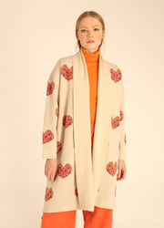 CAPPOTTO 3DHEARTS BEIGE