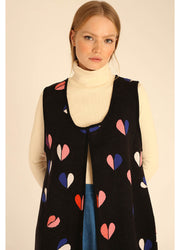 CUORI DEL GILET LUNGO