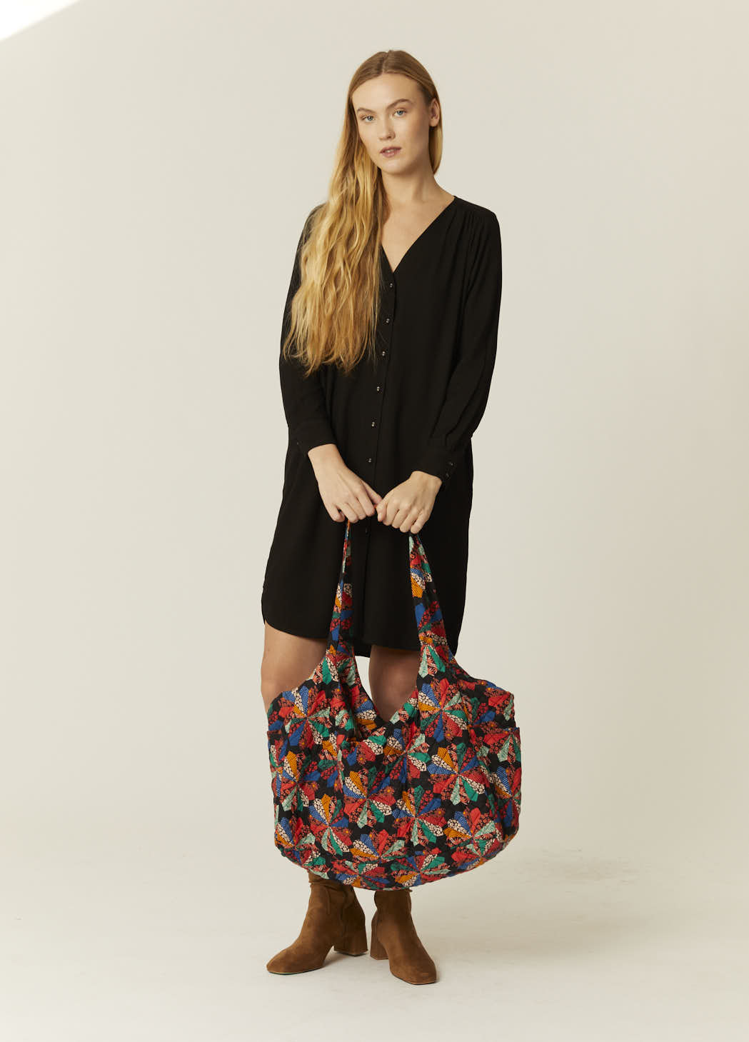 BORSA TRAPUNTATA PATCHWORK