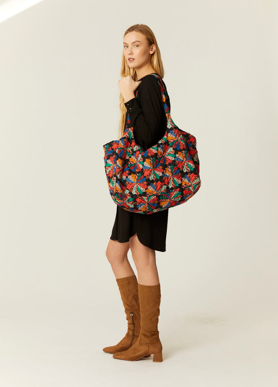 BORSA TRAPUNTATA PATCHWORK