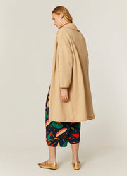 CARDIGAN IN MAGLIA FINE BEIGE