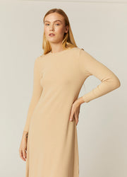 VESTIDO CANALE BEIGE