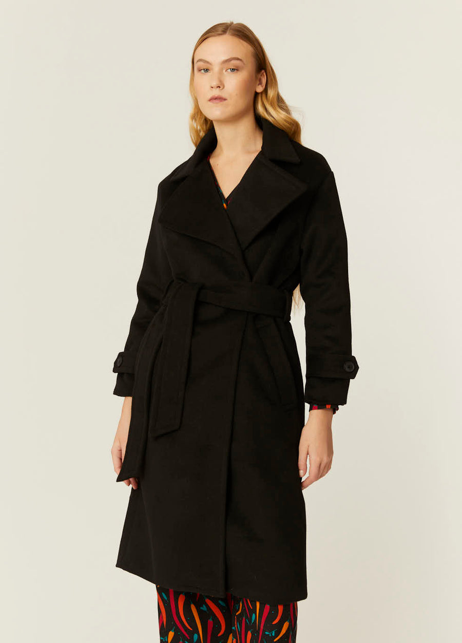 CAPPOTTO PETTO NERO