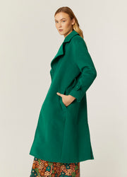 CAPPOTTO INCROCIATO VERDE