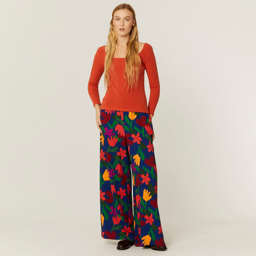 PANTALONE AMPIO BOUQUET