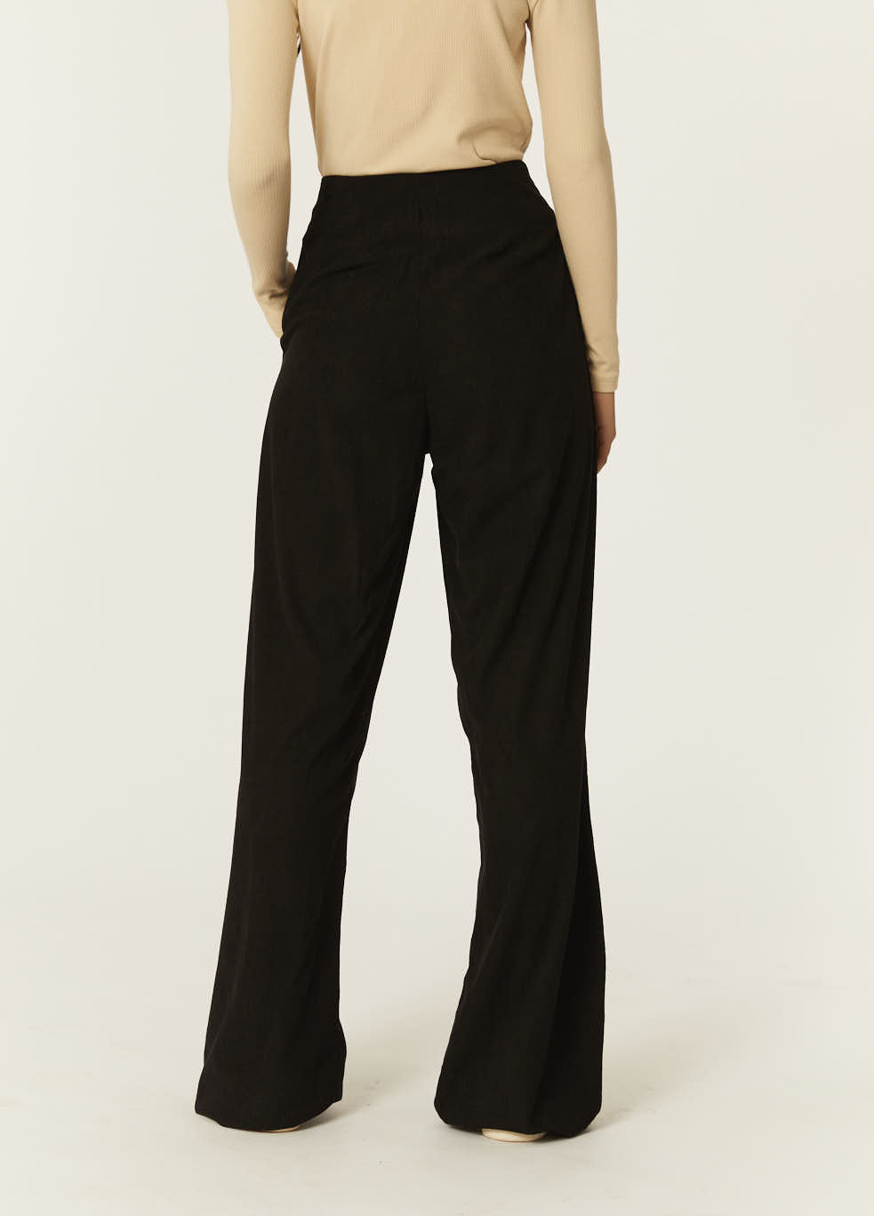 PANTALON PANA NEGRO