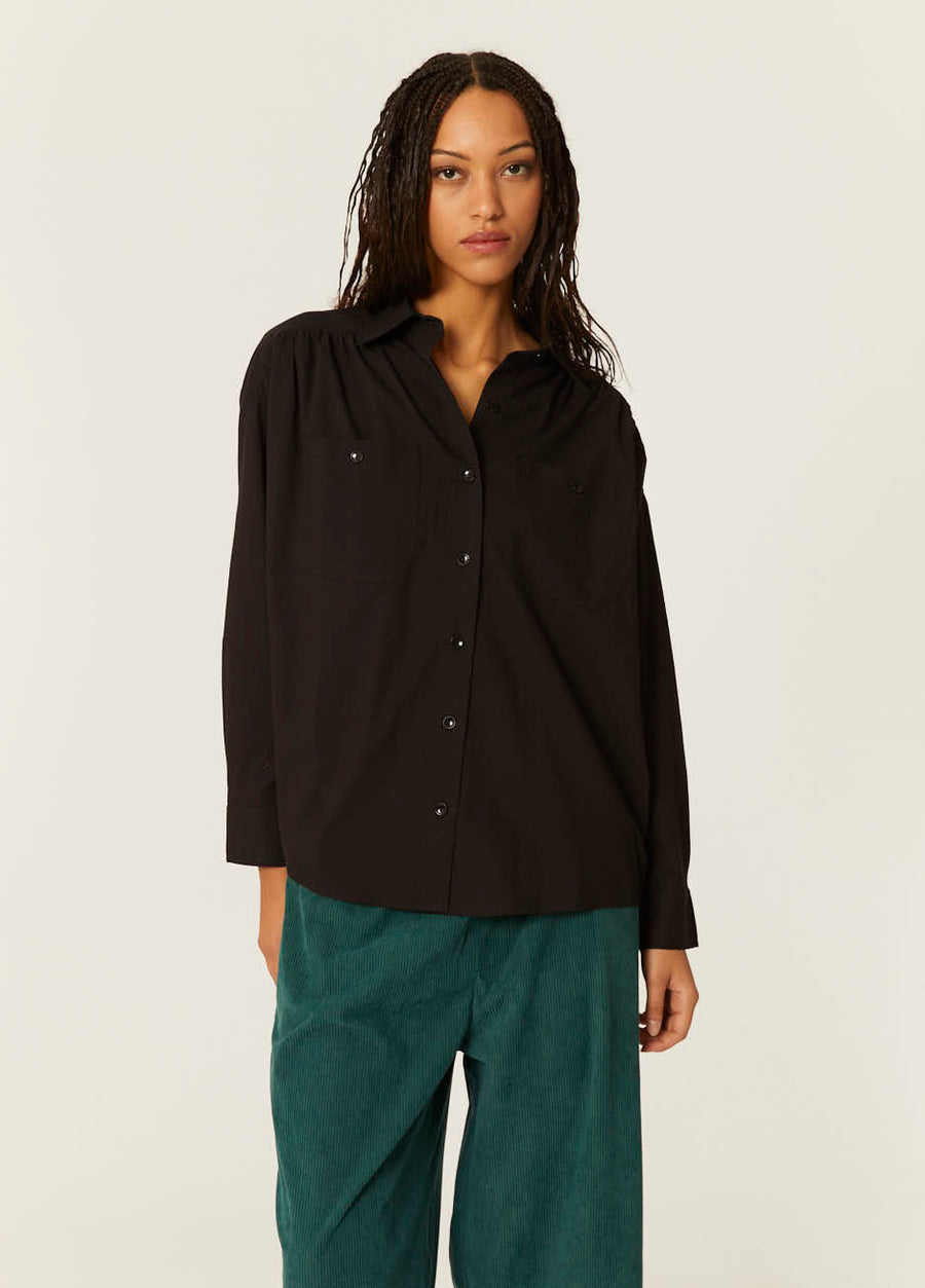 CAMISA OVERSIZE NEGRA