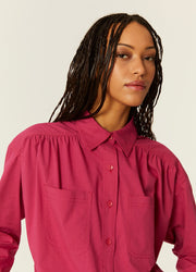 CAMISA OVERSIZE CEREZA