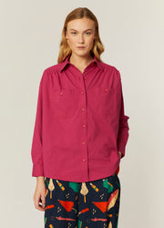 CAMISA OVERSIZE CEREZA