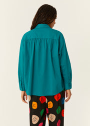 CAMISA OVERSIZE VERDE