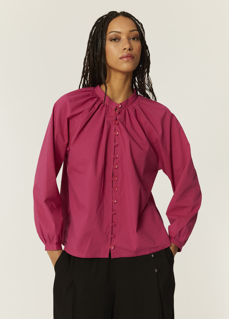 BLUSA MAO CEREZA